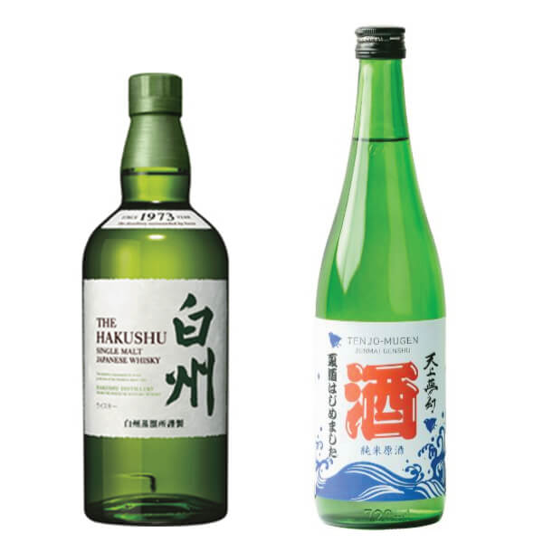 父の日ギフト：白州シングルモルト700ml＋天上夢幻 純米原酒720mlセット