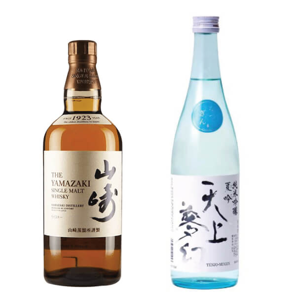 父の日ギフト：山崎シングルモルト700ml＋澤の泉 白夏720mlセット