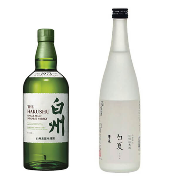 父の日ギフト：白州シングルモルト700ml＋澤の泉 白夏720mlセット